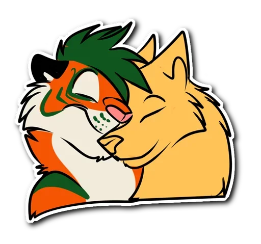 Стикер KissaTiger - 1