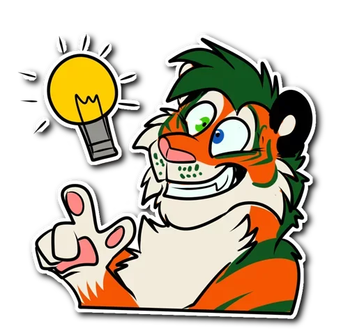 Sticker KissaTiger - 1