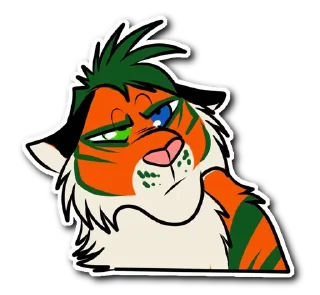 Sticker Kiss a Tiger @stickersb2b - 4