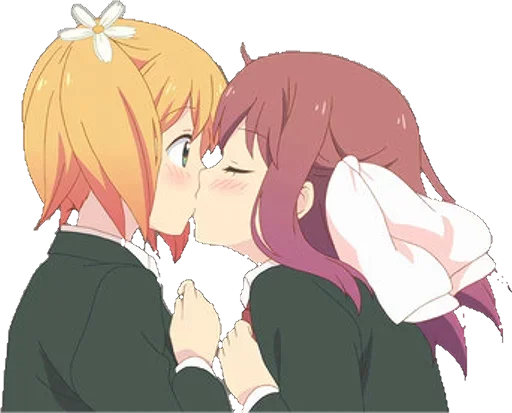 Anime kiss 💋 @medovoe - 