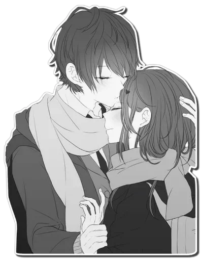 Sticker KissesAnime - 1