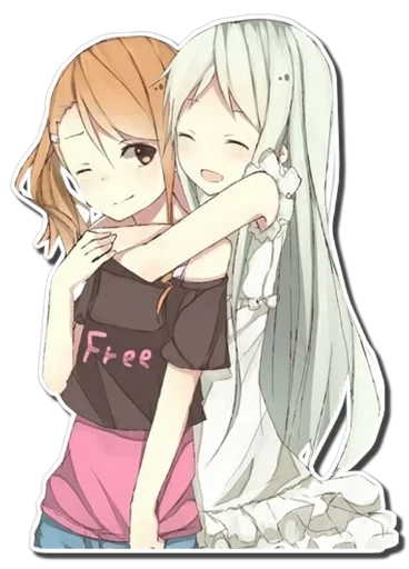 Sticker KissesAnime - 1