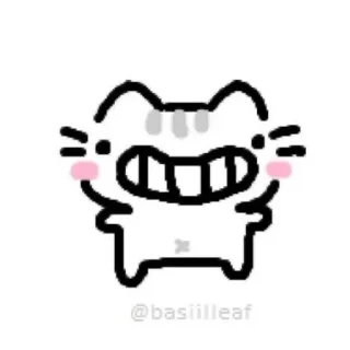 Sticker Китик,meow//мой кинн: - 2