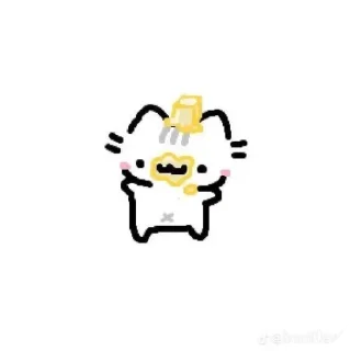Sticker Китик,meow//мой кинн: - 7