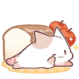 Sticker Котёнок Неккоро 2 @Nyasticks - 7