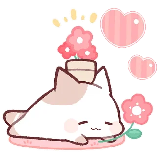 Sticker Котёнок Неккоро 2 @Nyasticks - 2