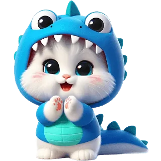 Sticker Динозаврики @Nyasticks - 3