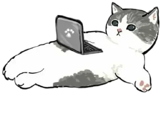 Стикер Kittens @stickersb2b - 5