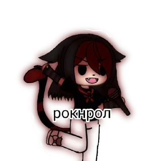 Sticker Kitty cat - 2