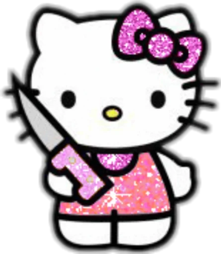 Sticker Kitty666 - 1