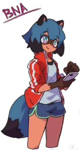 Sticker Kitty Girl @TVstickers - 10