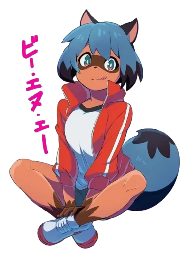 Sticker Kitty Girl @TVstickers - 8