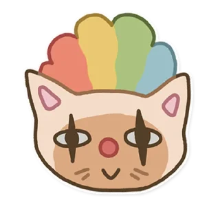 Стикер Kitty Litter - 9