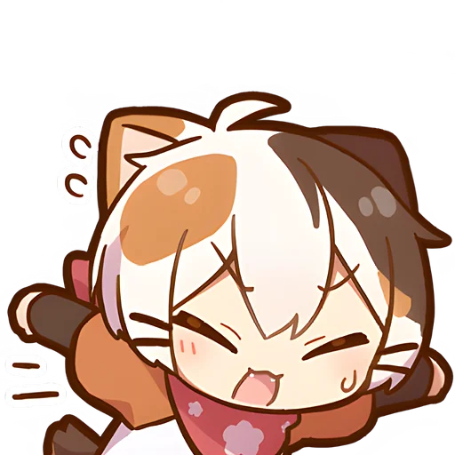 Sticker Kitty_Takamaru_Nyasticks - 1