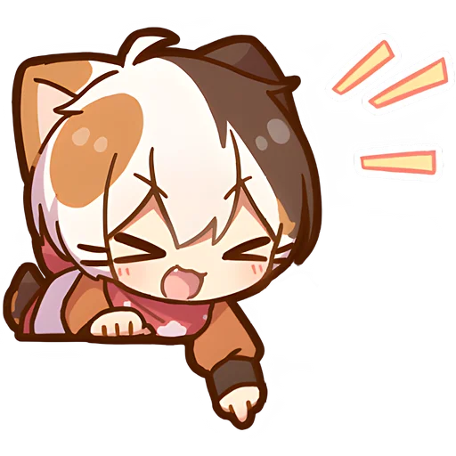 Sticker Kitty_Takamaru_Nyasticks - 1