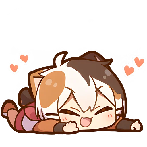 Sticker Kitty_Takamaru_Nyasticks - 1
