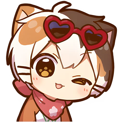 Sticker Kitty_Takamaru_Nyasticks - 1