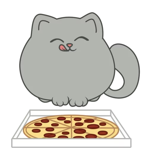 cartoon clipart cat