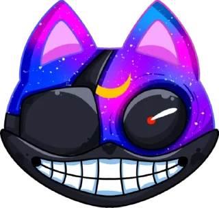 Sticker CosmoDeMuur by@vikensy - 9