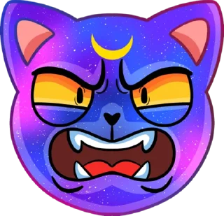 Sticker CosmoDeMuur by@vikensy - 2