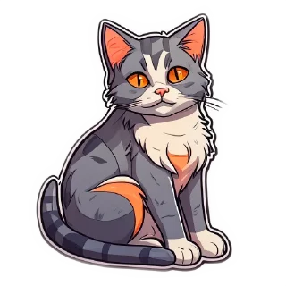 Стикер Kittys_AlexRo - 7