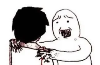 Стикер кицька-цицька - 4