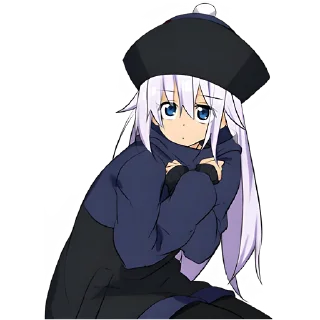 Стикер Китаянка @nyasticks - 2