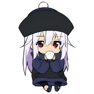 Стикер Китаянка @nyasticks - 10