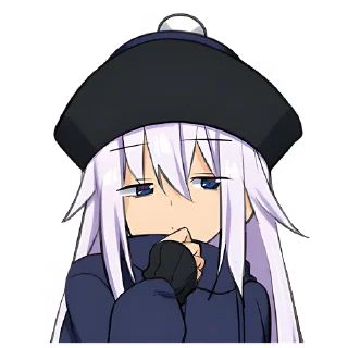 Стикер Китаянка @nyasticks - 6