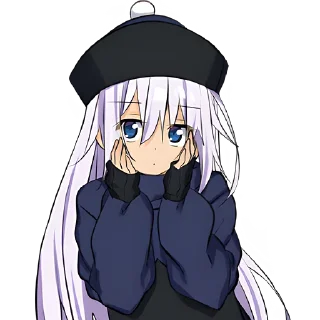 Стикер Китаянка @nyasticks - 11