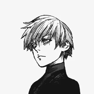 Sticker Kaneki Ken - 1