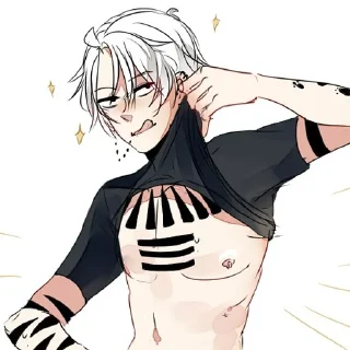 Sticker Кица || @warmmmark - 11