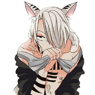 Sticker Кица || @warmmmark - 7