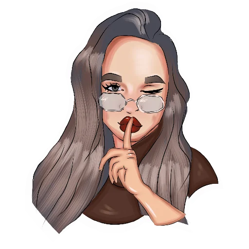 sketch human face illustration