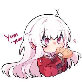 Sticker Клара @honkai_star - 3