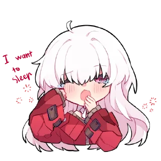 Sticker Клара @honkai_star - 1