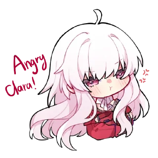 Sticker Клара @honkai_star - 0