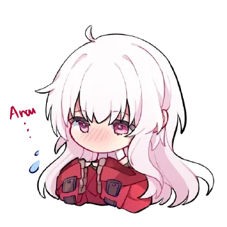 Sticker Клара @honkai_star - 2