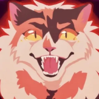 Sticker Кленовница ᕕ(˵•̀෴•́˵)ᕗ - 3