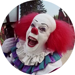 Sticker Dancing Clown @stickersb2b - 11