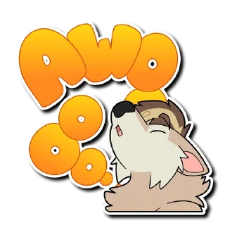 Стикер Knabe Wolf - 9