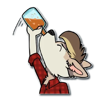 Стикер Knabe Wolf - 3