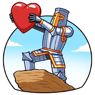 Стикер Рыцарь Akt - 3