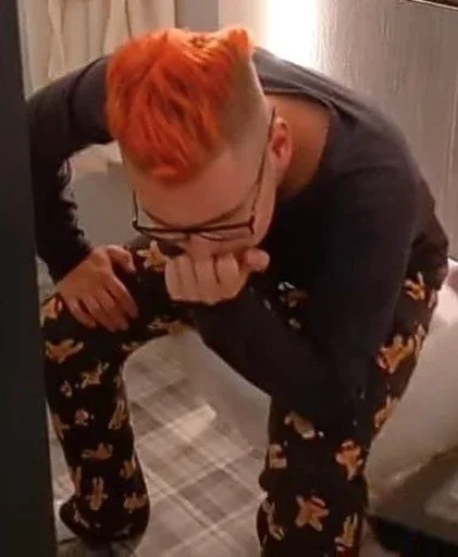 person indoor clothing