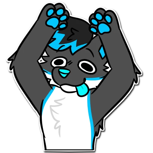 Sticker KobiiWolfy - 1