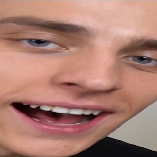 human face person tooth