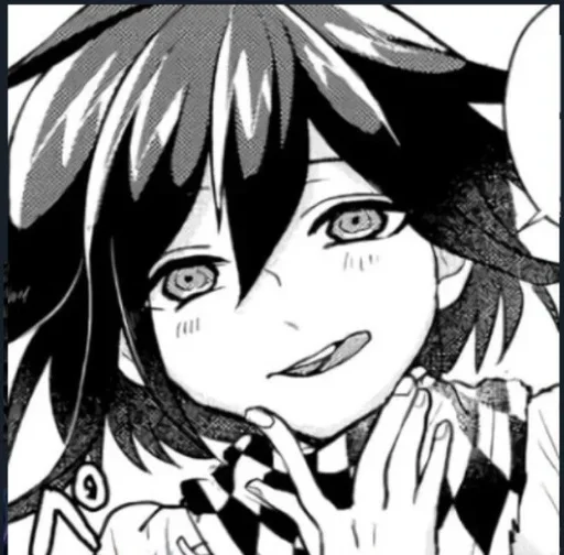 anime human face sketch