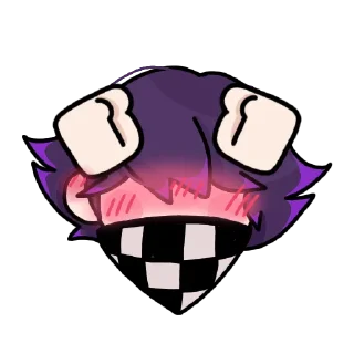 Стикер Kokichiiiii!!! (ібанутий автор: @FranBow0) - 0