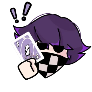 Стикер Kokichiiiii!!! (ібанутий автор: @FranBow0) - 7