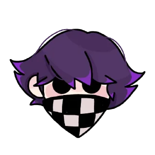 Стикер Kokichiiiii!!! (ібанутий автор: @FranBow0) - 6